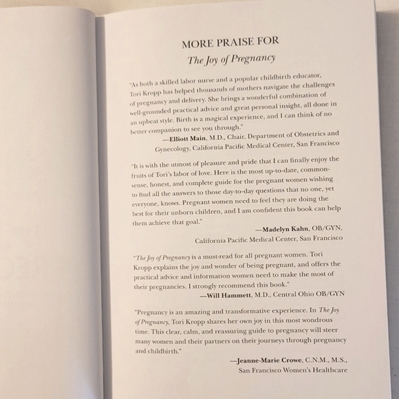 NEW Joy of Pregnancy 2nd Edition: The Complete, Candid & Reassuring Companion - Picture 9 of 17